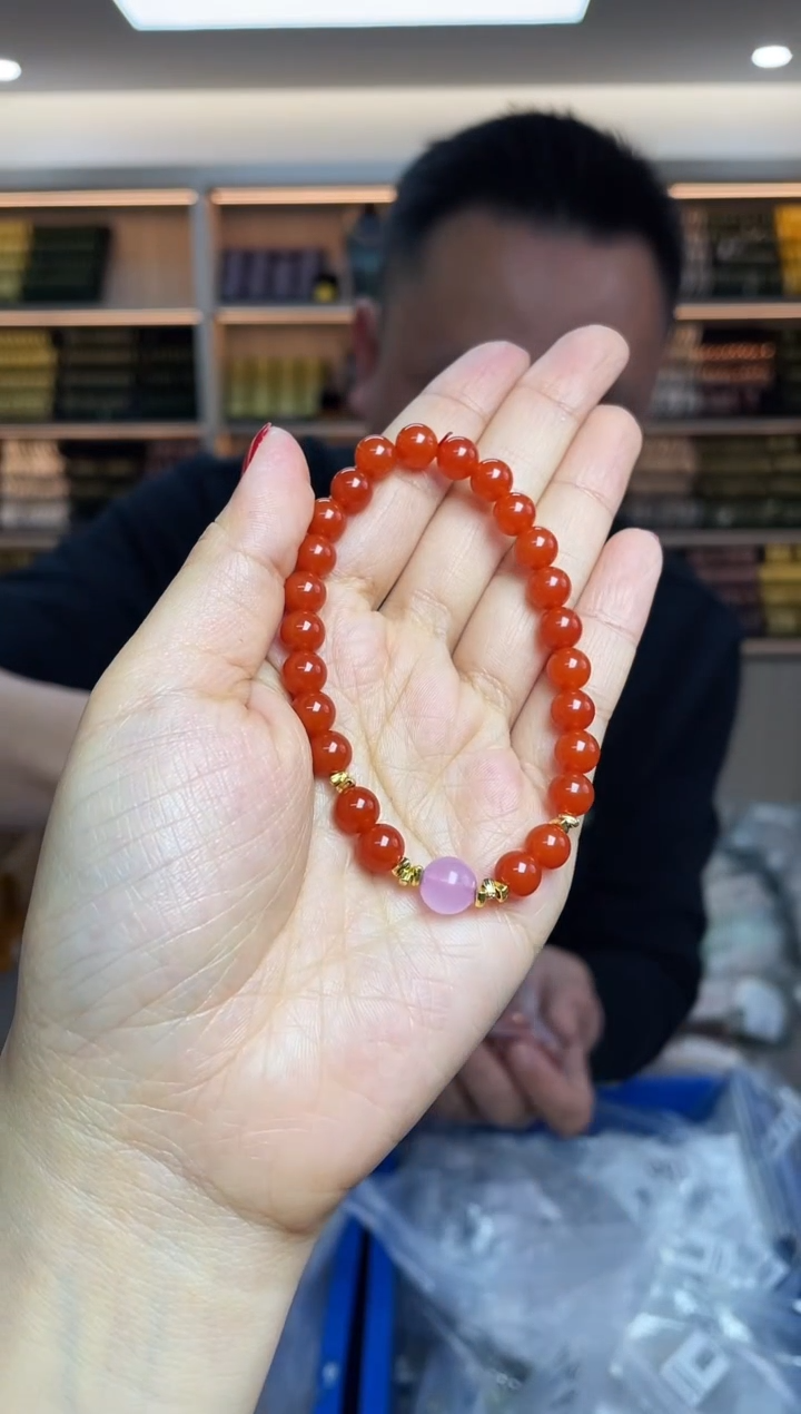 【闪购商品】南红玛瑙·未镶嵌多样性发一件