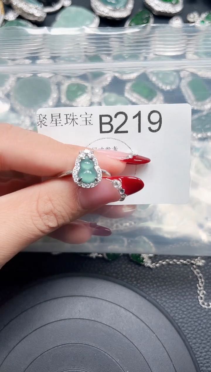 【闪购商品】翡翠颈饰未镶嵌赠皮绳219