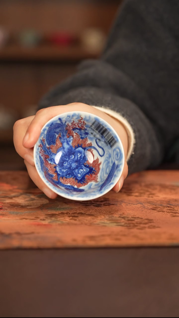 【闪购商品】杯子永明尚玩手工手绘陶瓷