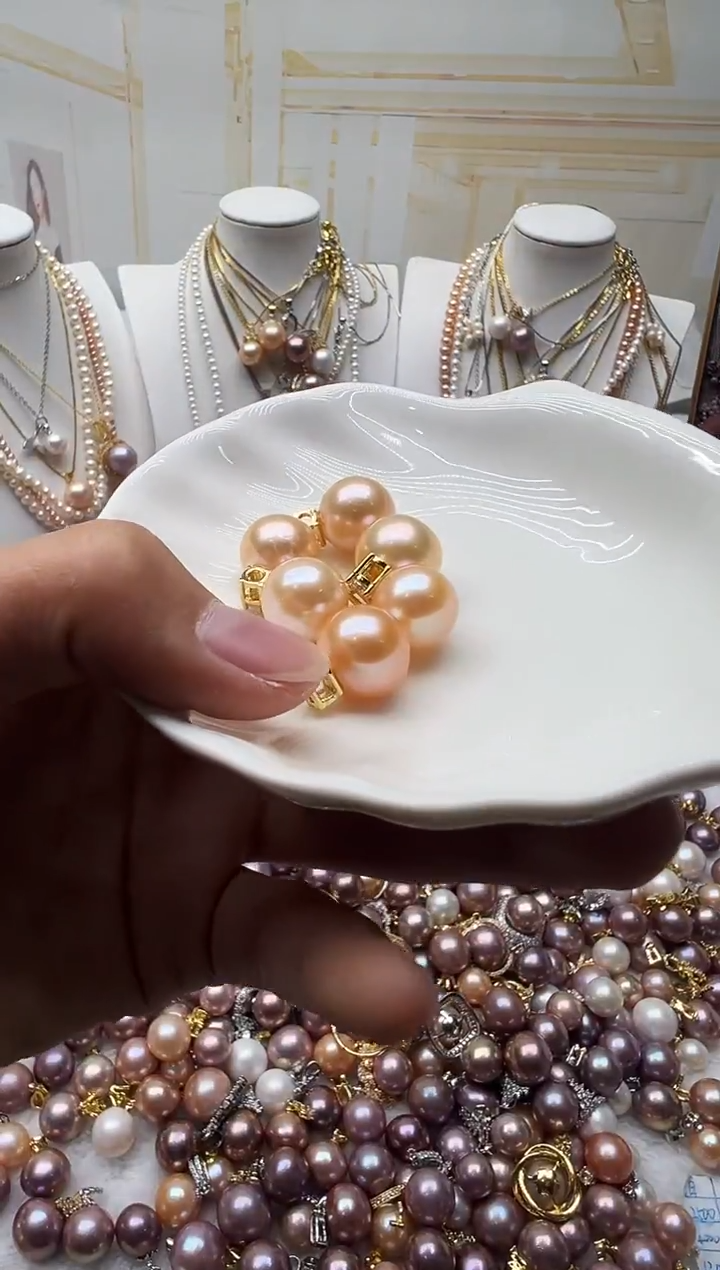 颈饰未镶嵌淡水珍珠085