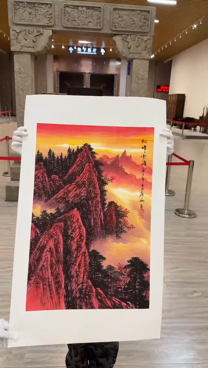 国画17赵隆轩美术馆李庆兴老师作品