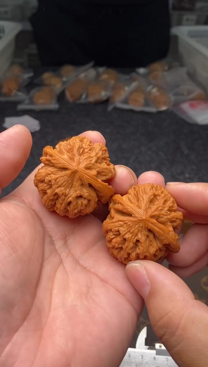 把件文玩核桃b108号43尺粗筋