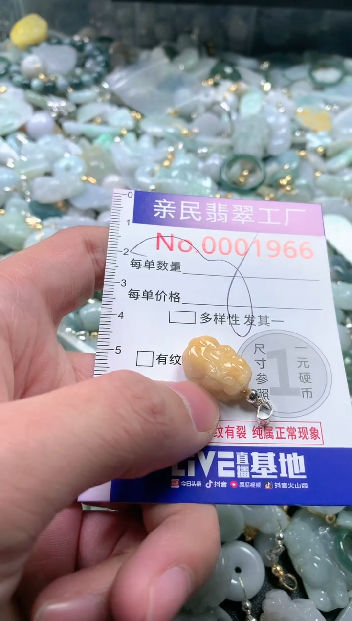 【闪购商品】翡翠吊坠(不含链)未镶嵌1966多样性发货发一件