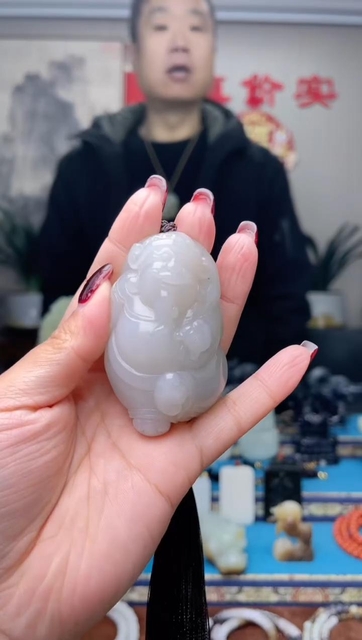【闪购商品】和田玉挂件未镶嵌1