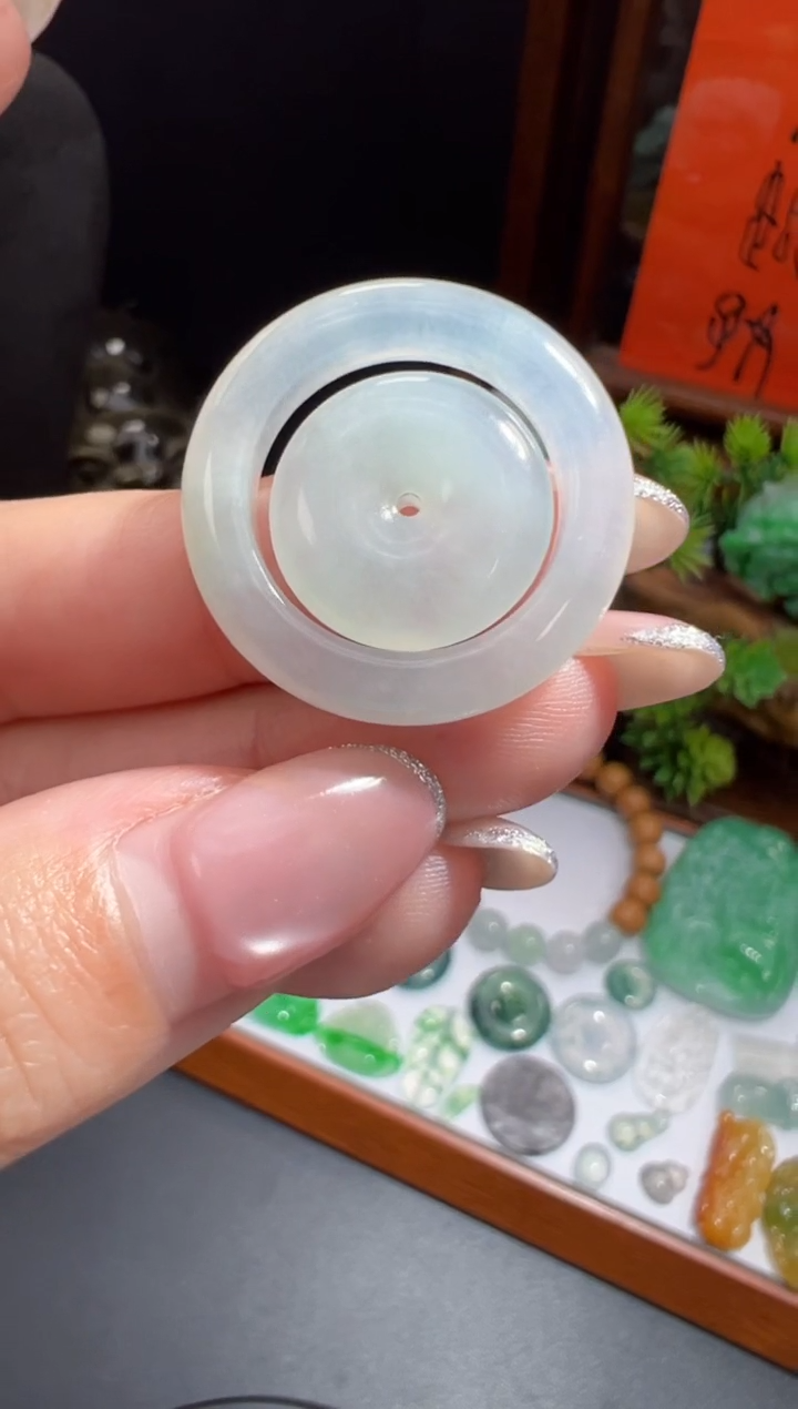 未镶嵌定制翡翠16-17戒圈