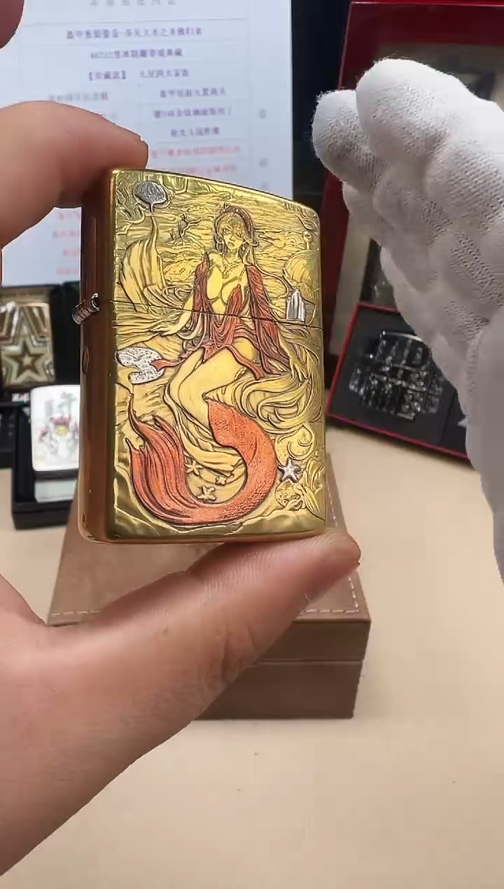 铜黄铜盔甲破法者美人鱼