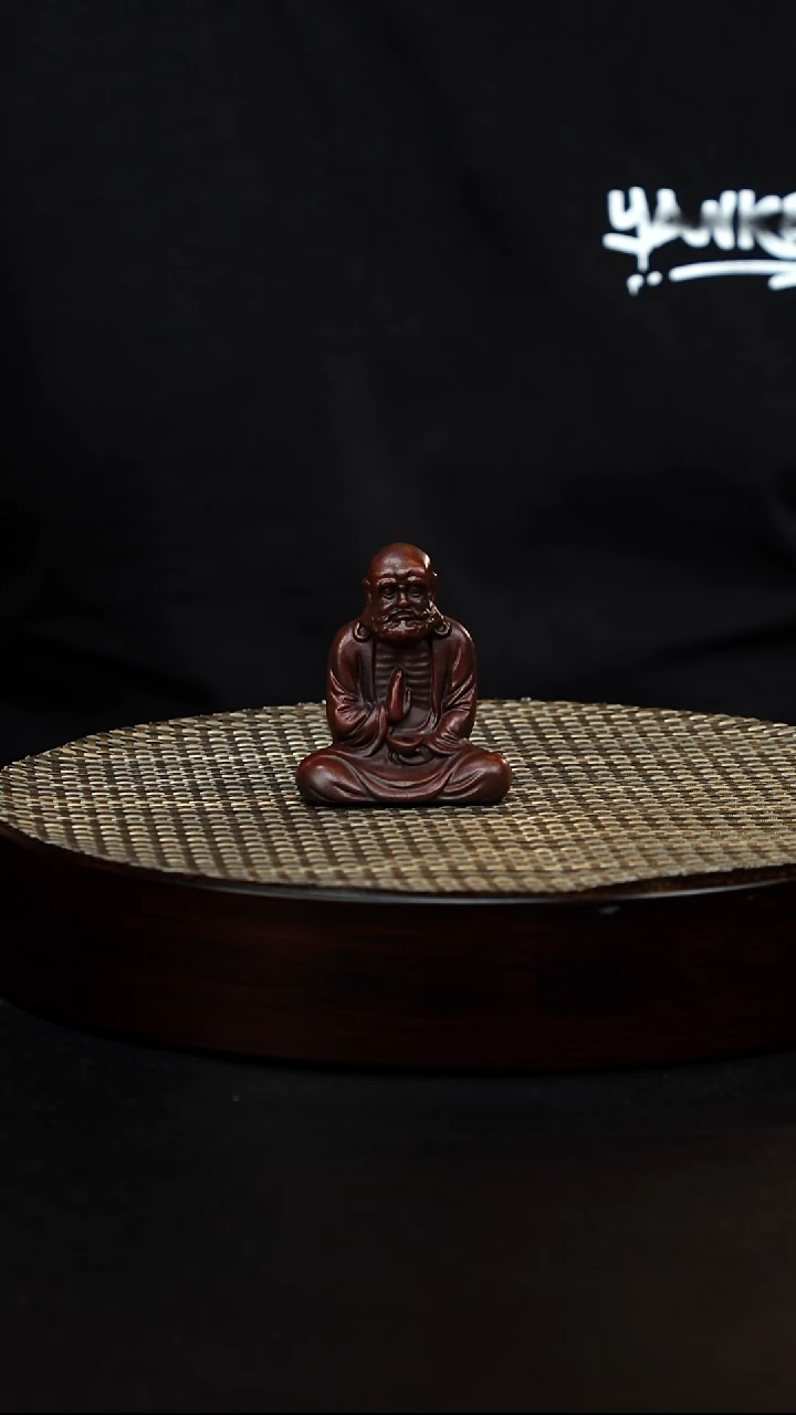 茶壶紫砂宜兴原矿手工紫砂 达摩坐禅