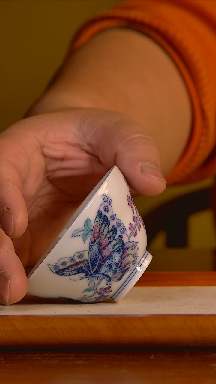 【闪购商品】杯手工手绘杯杯很美丽
