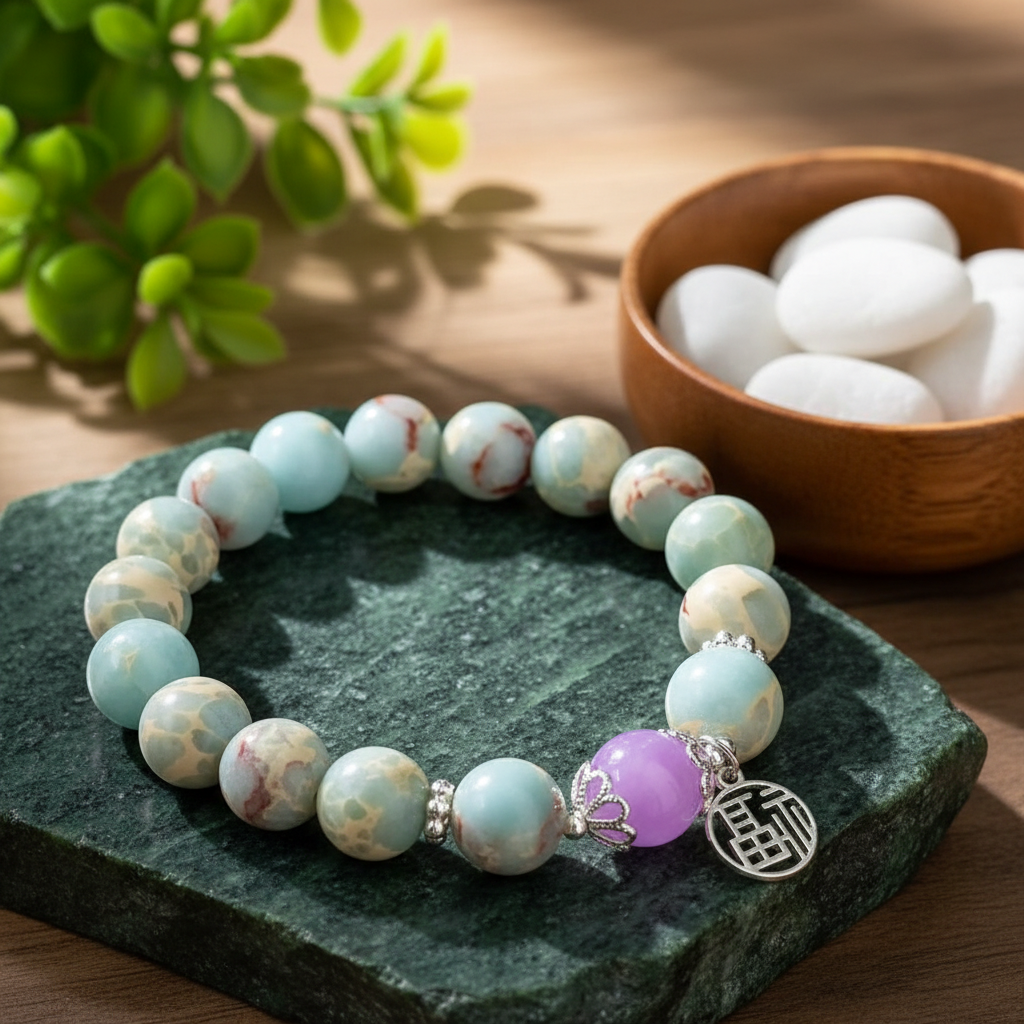 [大胖优选]1574设计师款10m寿山单圈简约多样性发其一不带盒