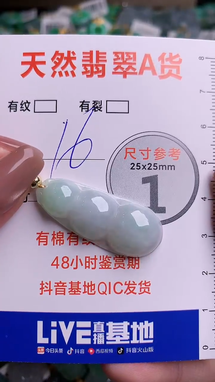 翡翠未镶嵌颈饰13004909