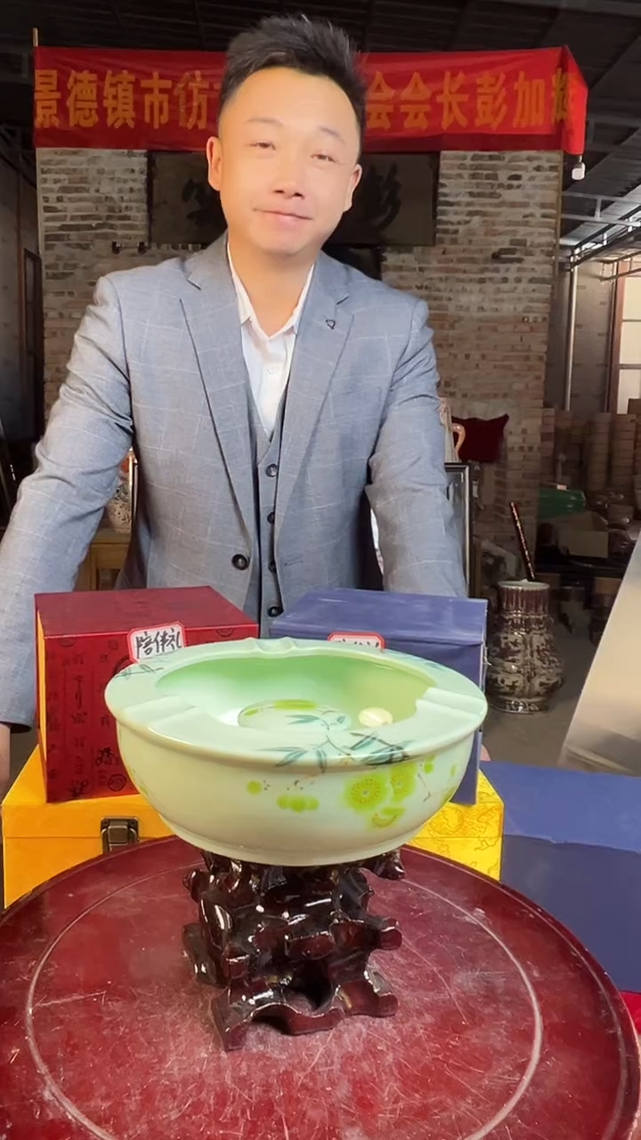 摆件陶景德镇陶瓷瓷器32