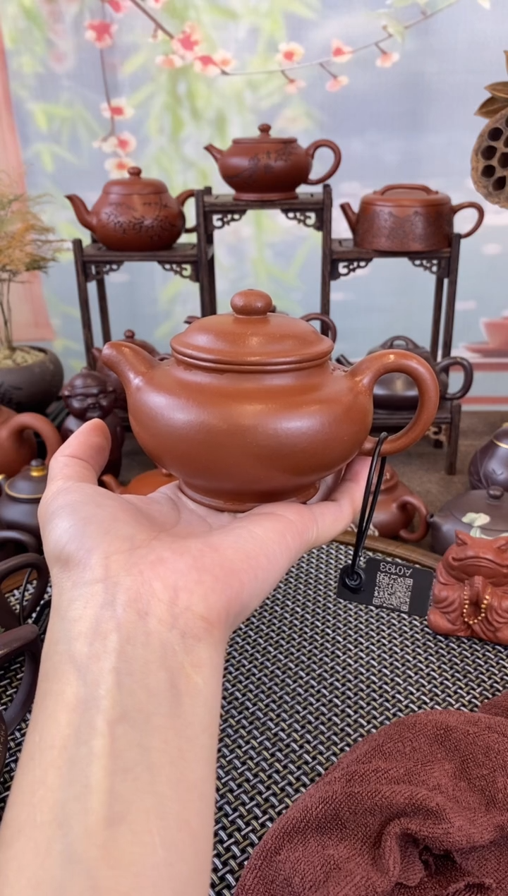 茶壶紫砂降坡泥掇只210cc