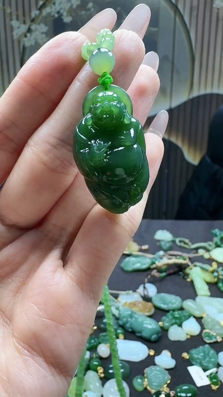 未镶嵌和田玉挂件1