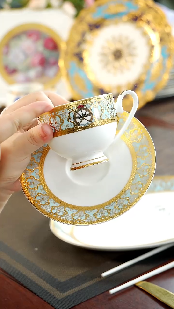 【闪购商品】瓷片咖啡杯碟  福利价