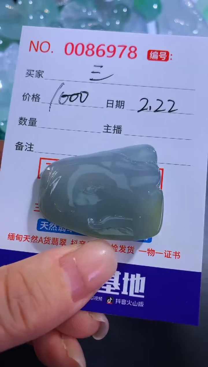 【闪购商品】翡翠颈饰未镶嵌三