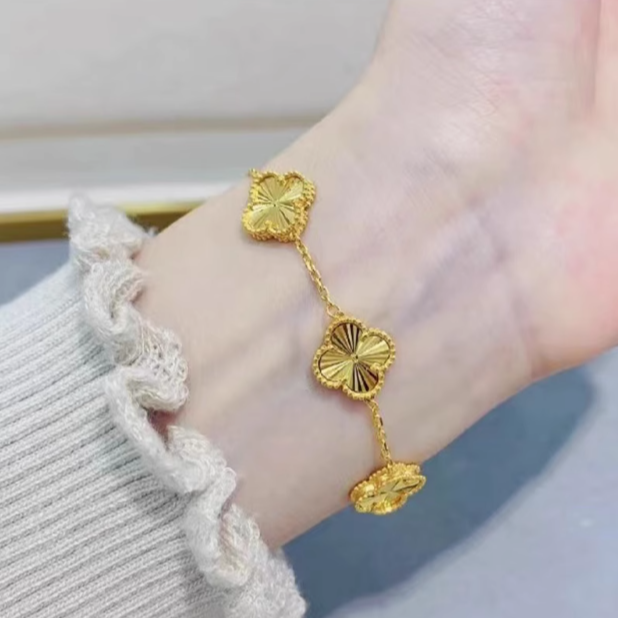 A600158-【直播专享】四叶草手链