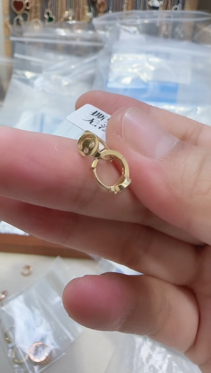 【闪购商品】18K金耳饰多样性发货发其一