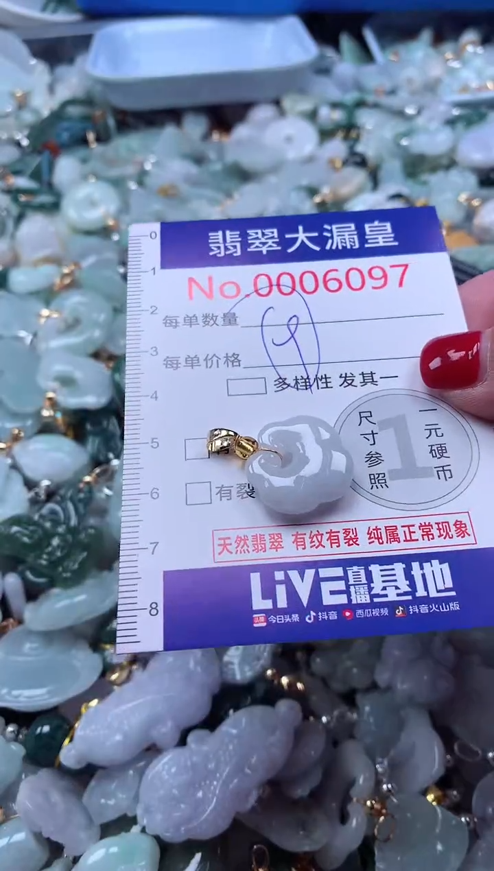 颈饰未镶嵌翡翠60997