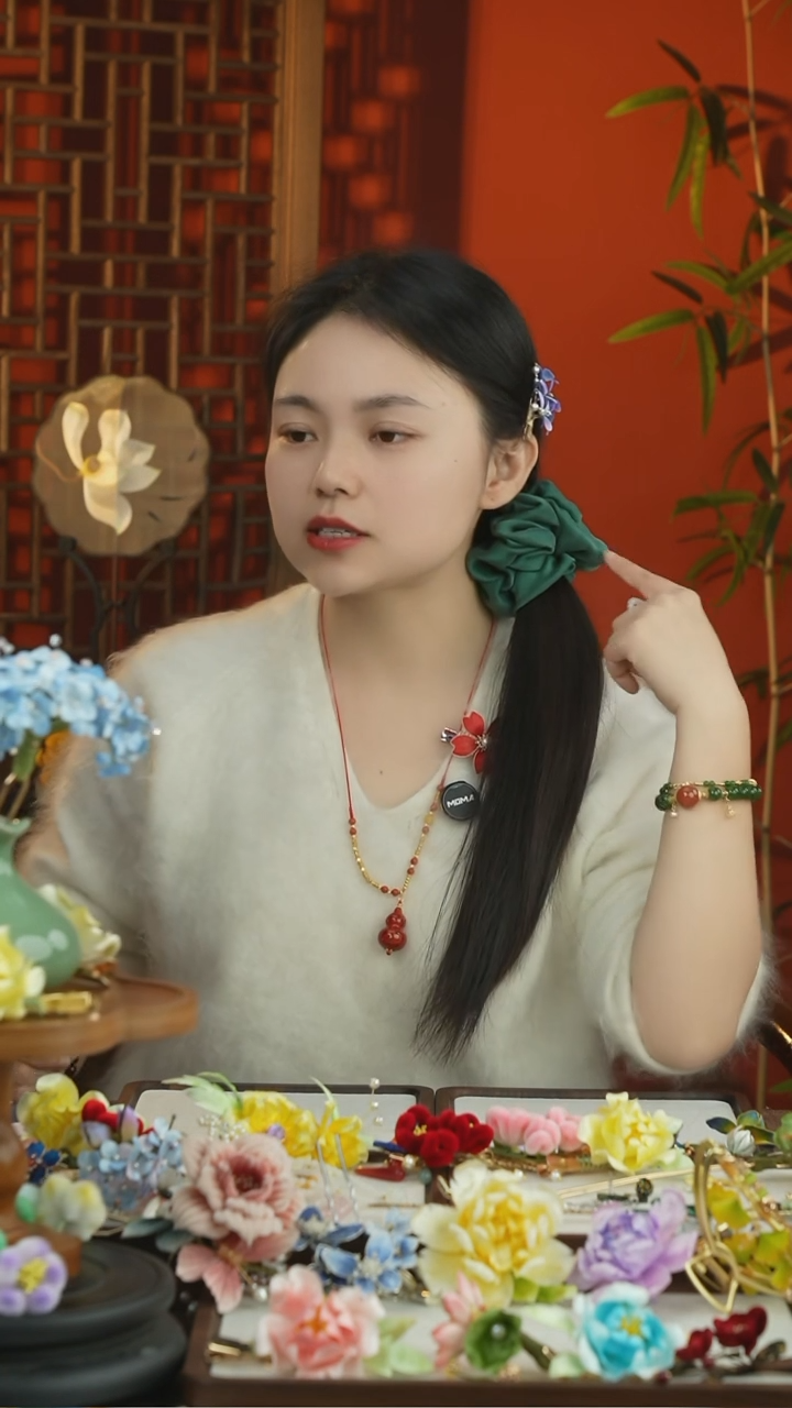 刺绣闪购纯手工非遗国风饰品