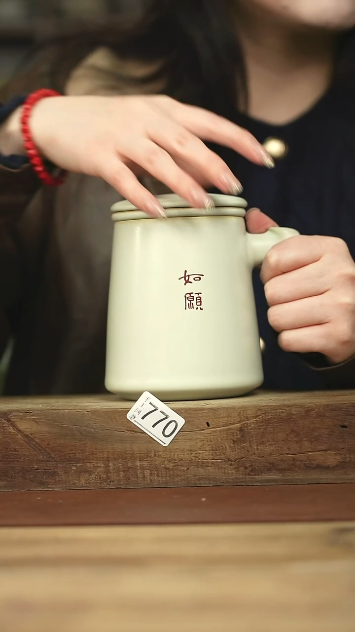  设计师手作款！！落单福利系列！！如愿办公杯