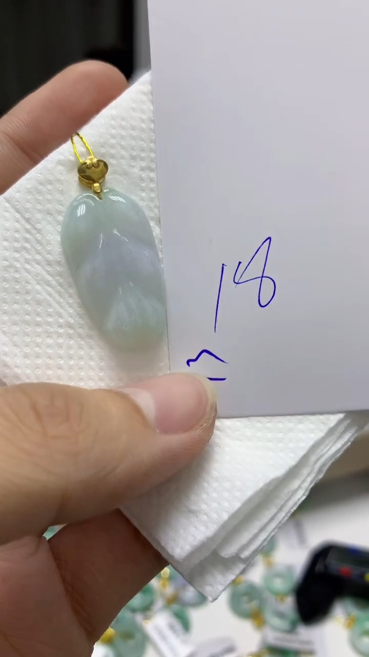 颈饰未镶嵌翡翠缅甸A货翡翠