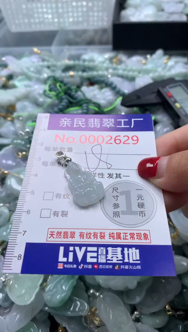 吊坠(不含链)未镶嵌翡翠2629