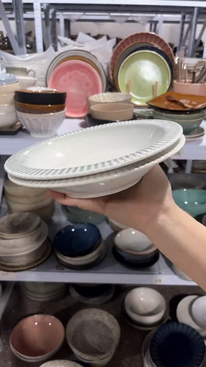 【闪购商品】瓷片外贸尾货微瑕满20包邮X2 草帽亮釉灰