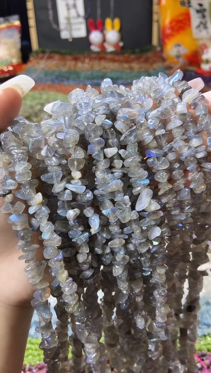 【闪购商品】水晶珠宝半成品未镶嵌灰月
