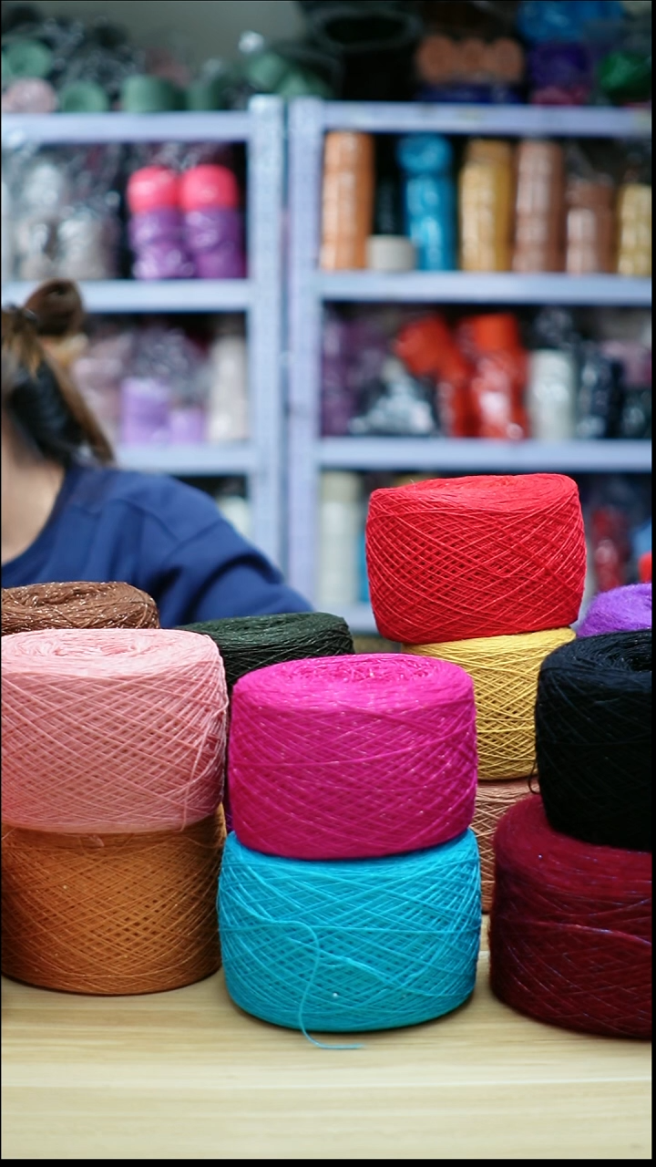 羊绒欢姐编织A523