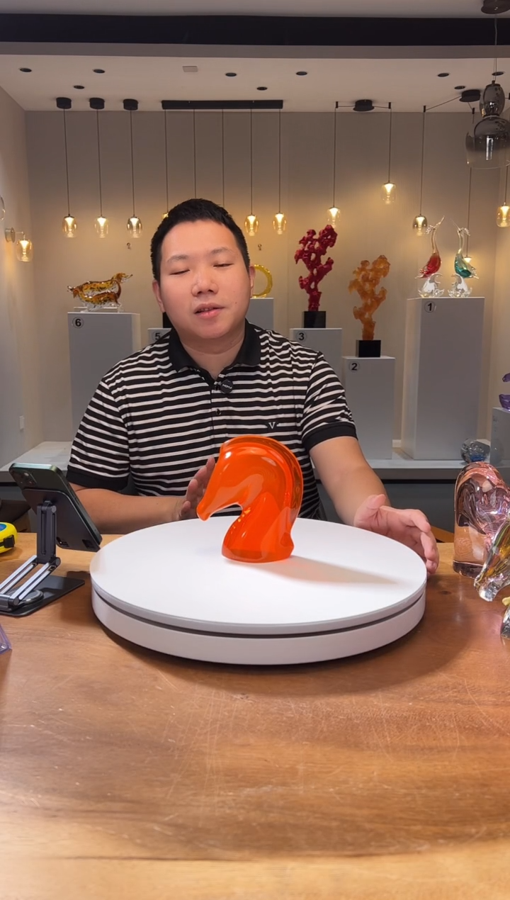 【闪购商品】茶宠巴比特美学 小马首 爱马仕橙