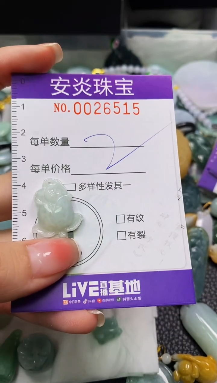 颈饰未镶嵌翡翠闪购0026515