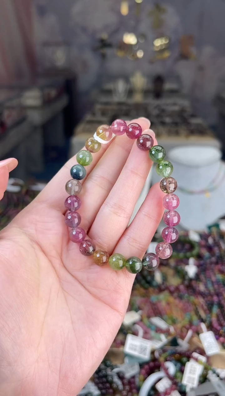 【闪购商品】碧玺/未镶嵌8mm+碧玺单圈多样性发货