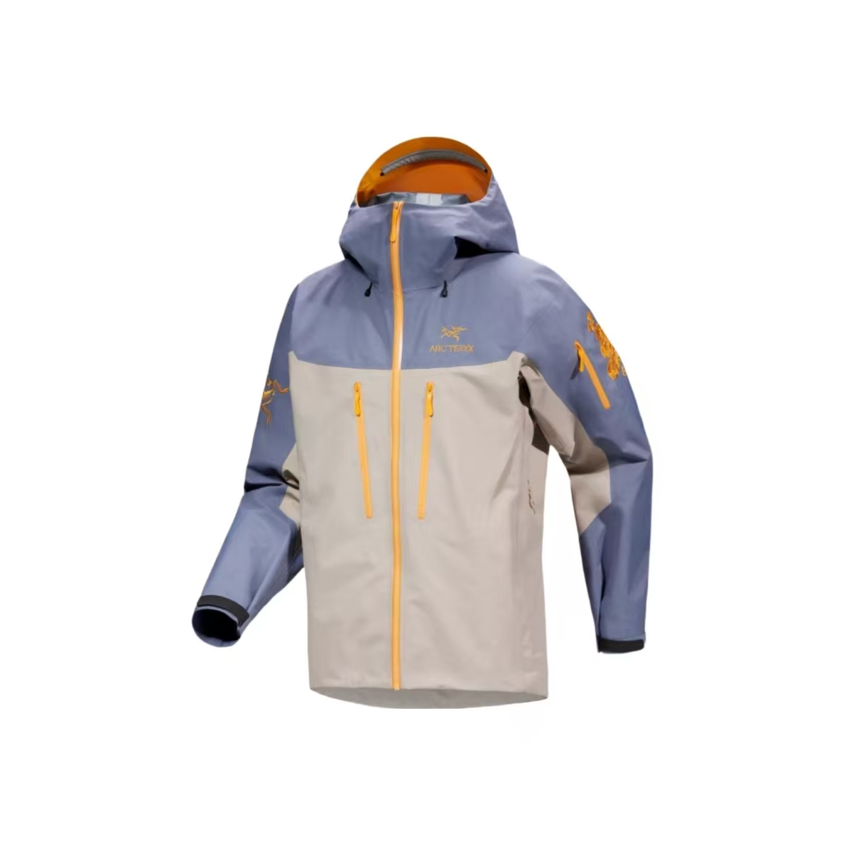 ARC'TERYX/始祖鸟蛇年限定金蛇刺绣男女同款 阿尔法sv硬壳冲锋衣