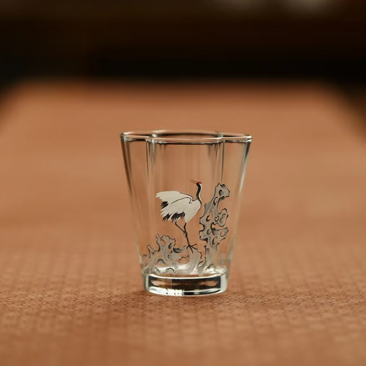 【老王】云朵矮杯-青松皓鹤-75cc