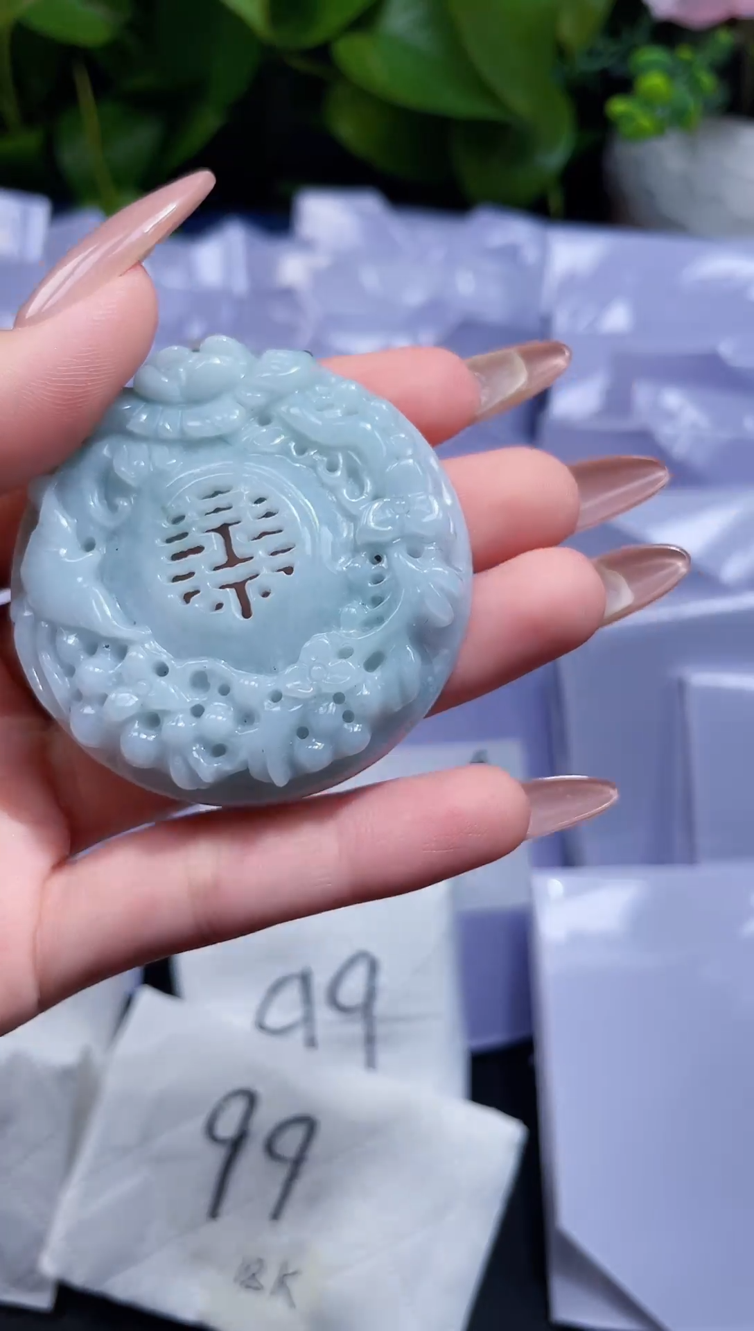 颈饰未镶嵌翡翠翡翠多样性发其一