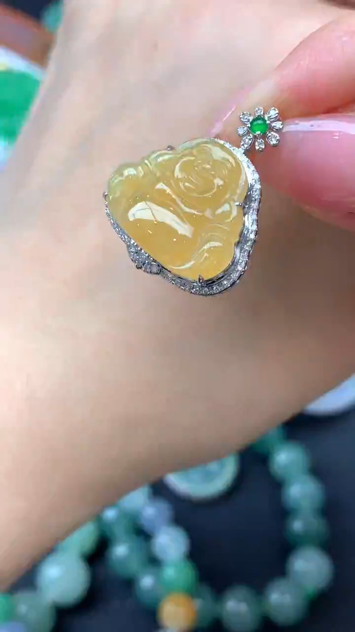 【闪购商品】翡翠颈饰未镶嵌297-天然翡翠