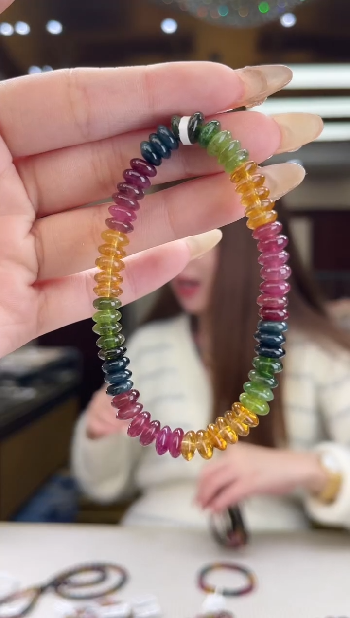 【闪购商品】碧玺/未镶嵌碧玺算盘珠多样20性发货