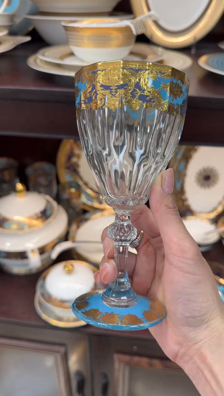 【闪购商品】瓷片红酒杯2个福利款