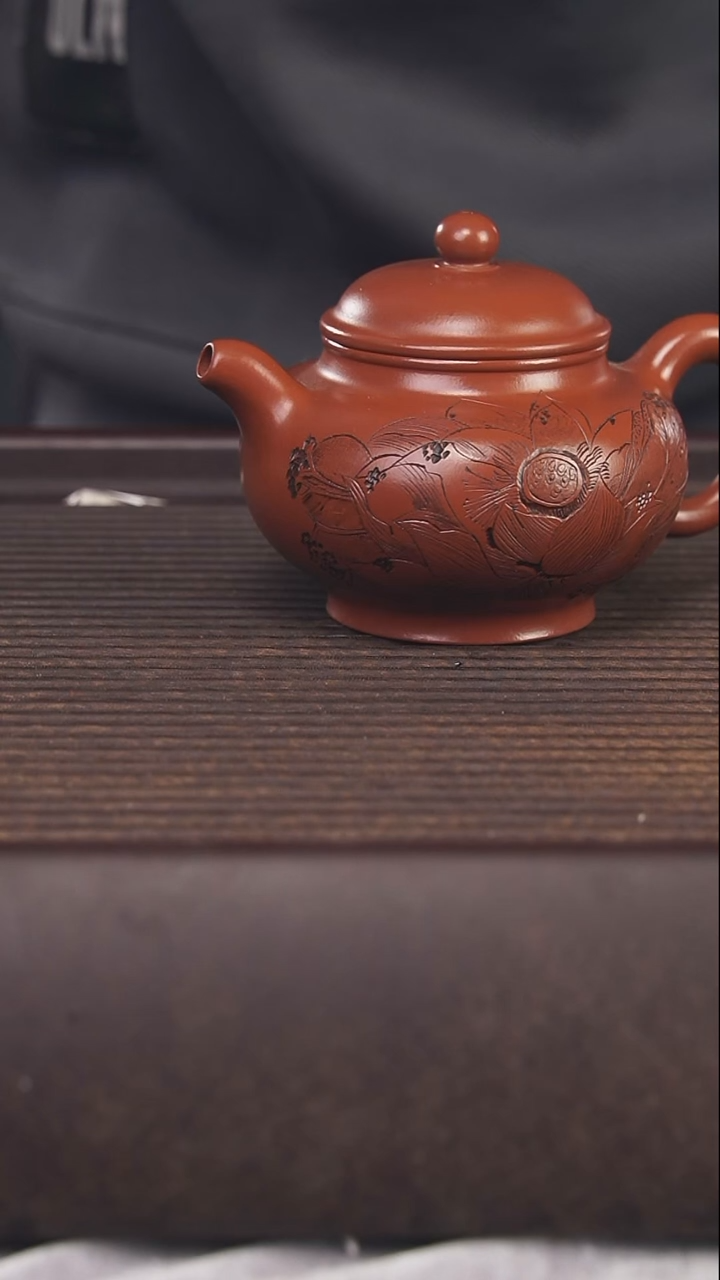 【闪购商品】紫砂茶壶220cc顾氏手工紫砂