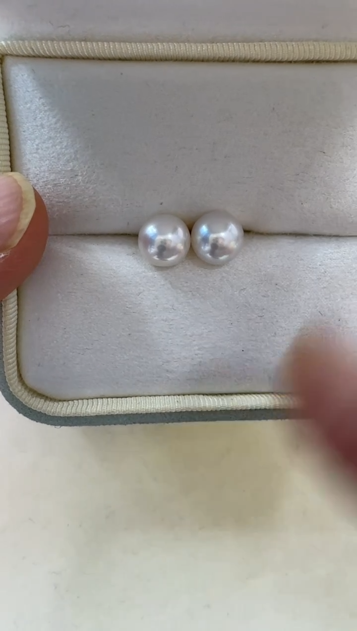 【闪购商品】海水珍珠耳饰未镶嵌澳白B49