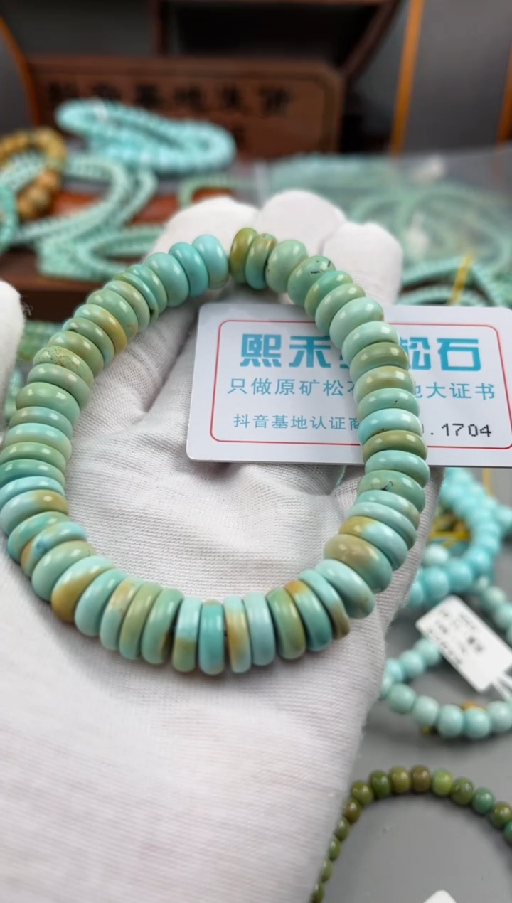 【闪购商品】绿松石松石未镶嵌1704