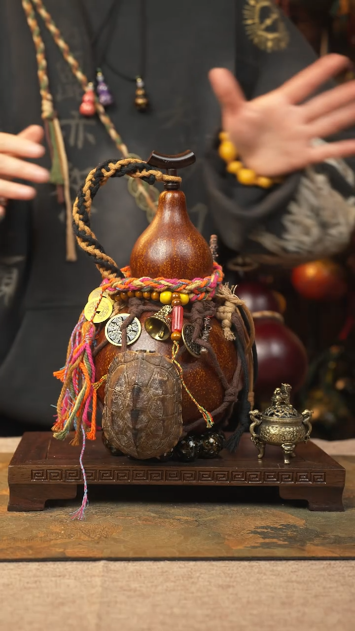 【闪购商品】243大漆葫芦一物一拍记葫堂出品