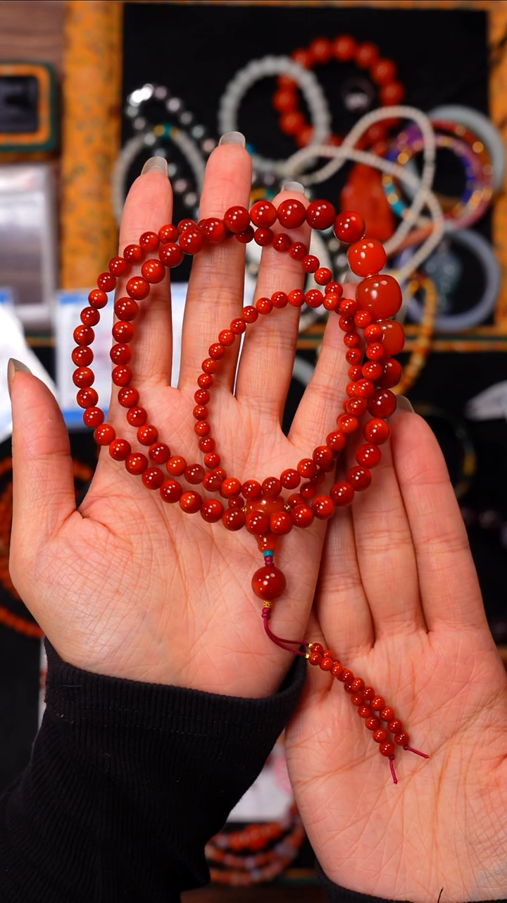 未镶嵌手串玛瑙/玉髓L****g见山文玩珠宝回血