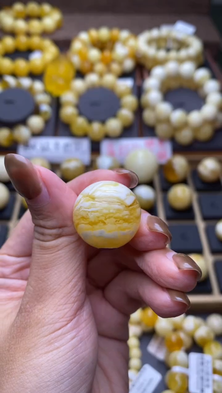 【闪购商品】琥珀裸石未镶嵌大小姐珠宝严选112