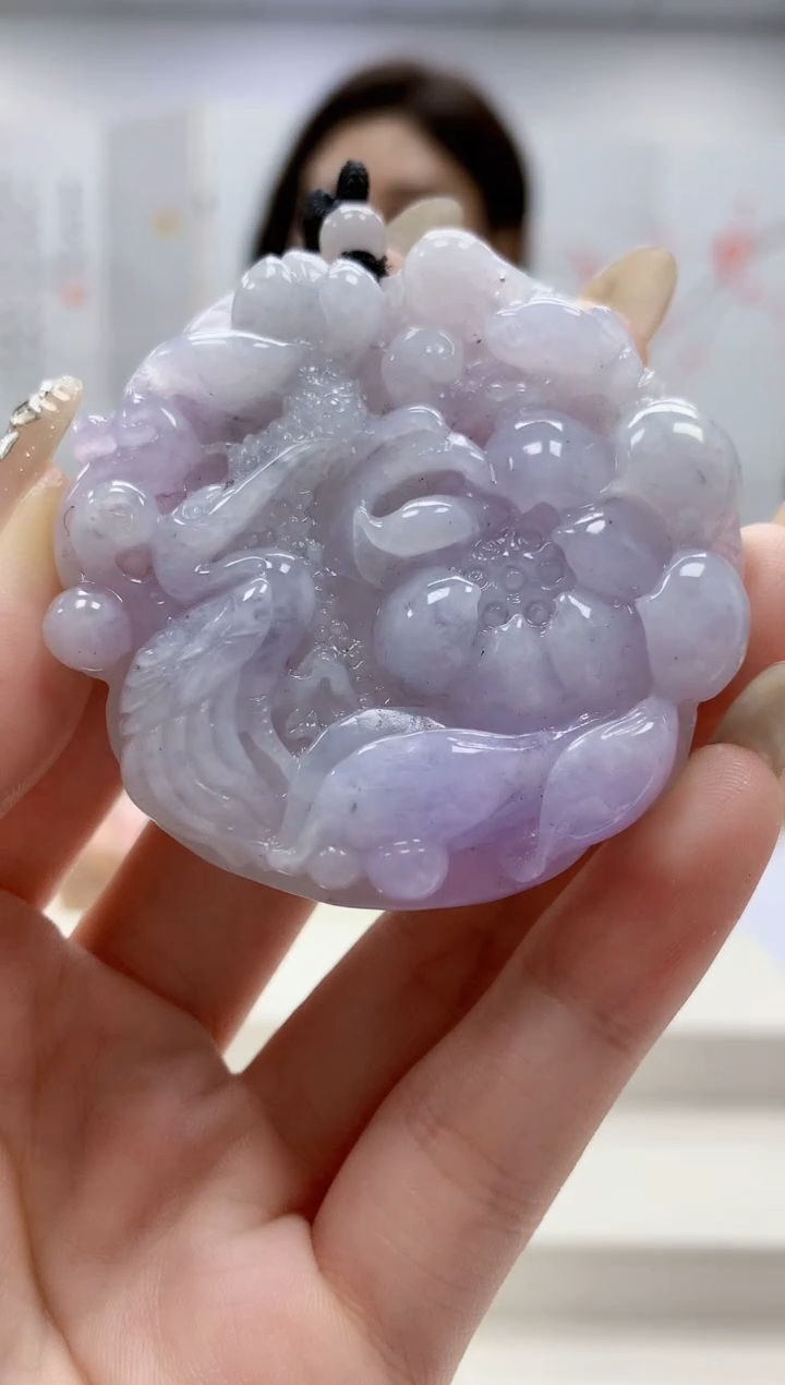 未镶嵌定制翡翠4829jw-毛货挂件61