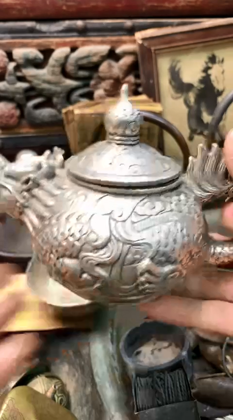 【闪购商品】一物一拍编号龙壶