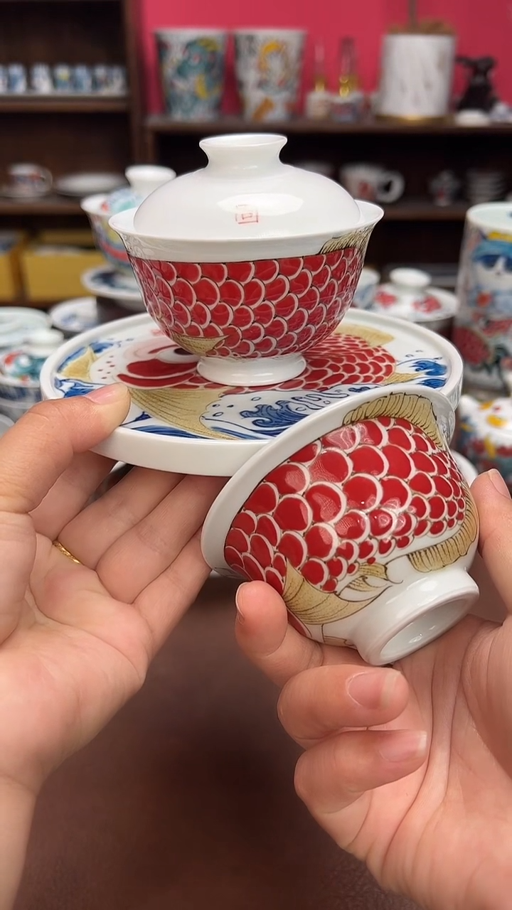 【闪购商品】昨明（福利价格） 壶承 盖碗 压手