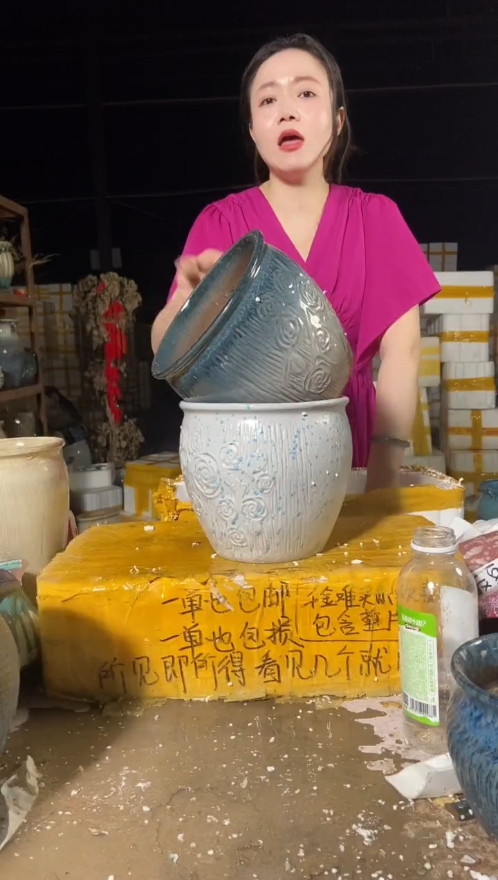 宜兴紫砂花盆20/18