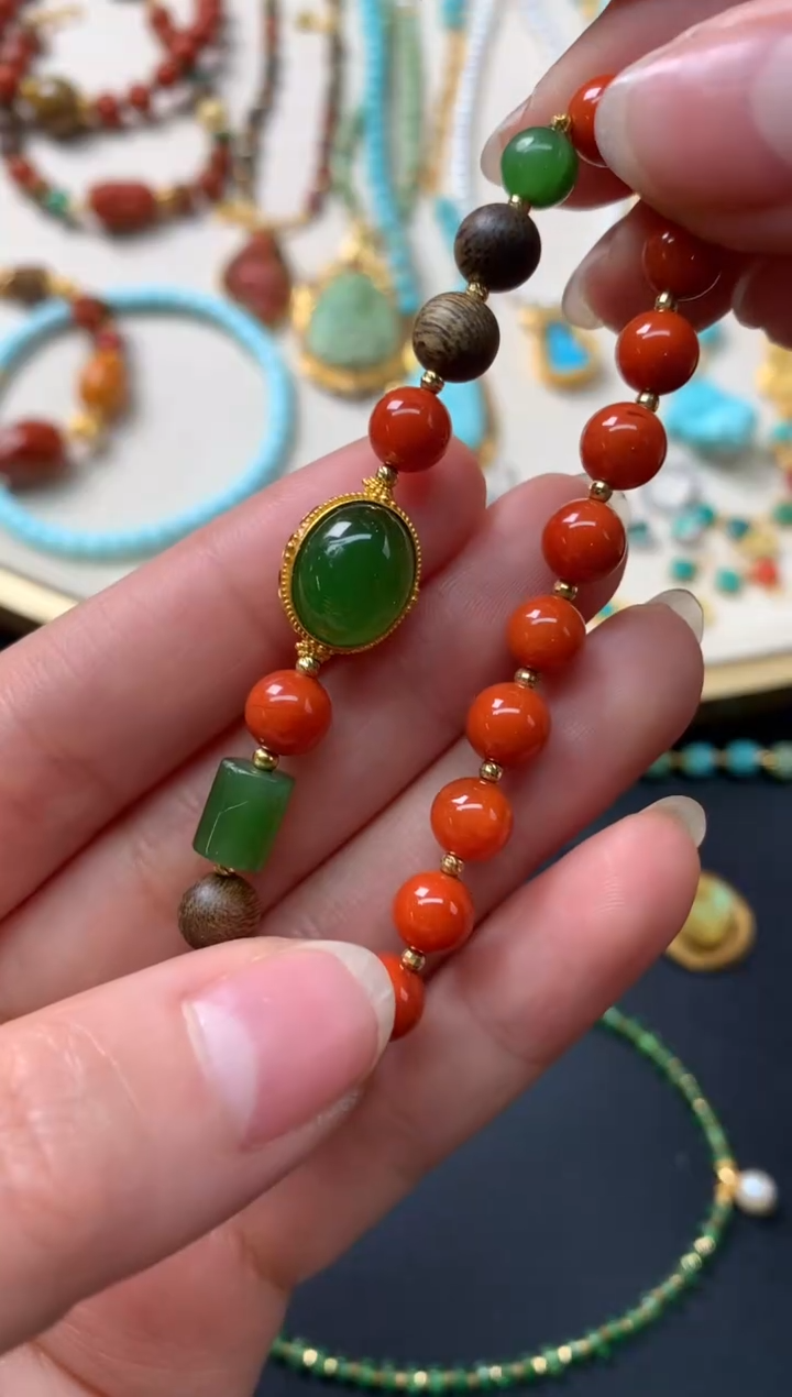 【闪购商品】南红玛瑙手串未镶嵌Z119|1500
