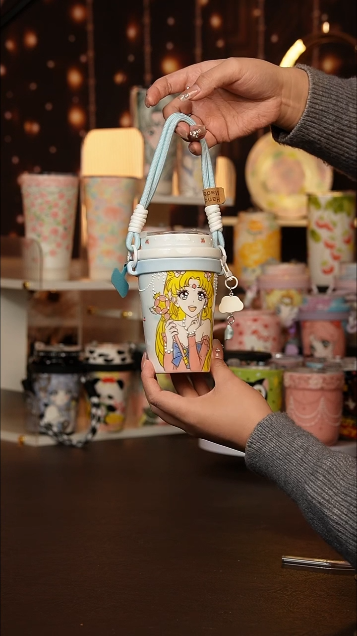 (玉泥）景德镇手工手绘文创陶瓷杯